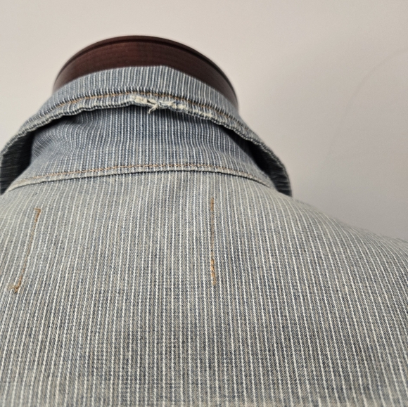 ANTHROPOLOGIE PILCRO AND THE LETTERPRESS Denim Railroad jacket. Size XS - Picture 8 of 13
